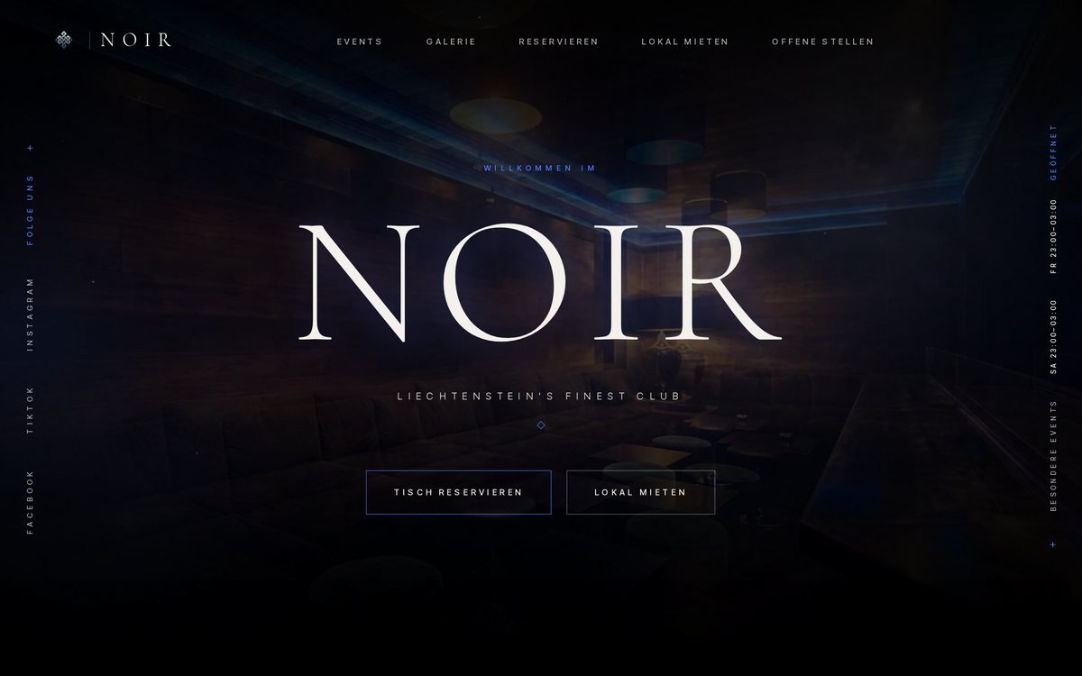 Website NOIR Club